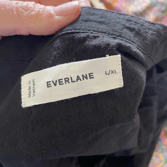 Everlane Button Down Gauzy Long Sleeve Shirt - Picture 6 of 10